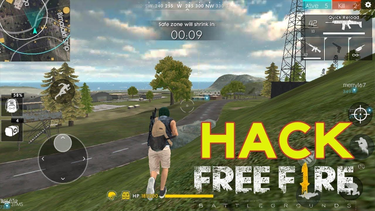 Updated Free Fire 1 17 3 Hack Mod Apk Speed Hack Crouch