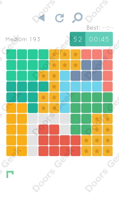 Blocks & Shapes [Medium] Level 193 Solution ~ Doors Geek