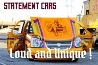 Lowrider car banner