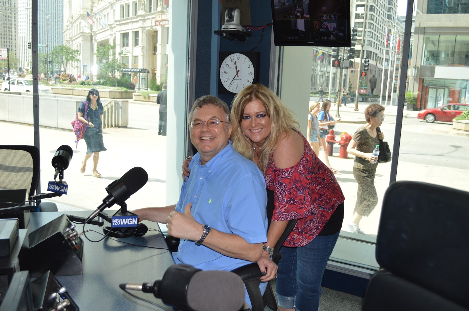 Bobby Skafish At Wgn Radio Photos Audio Commentary Eckhartz Press