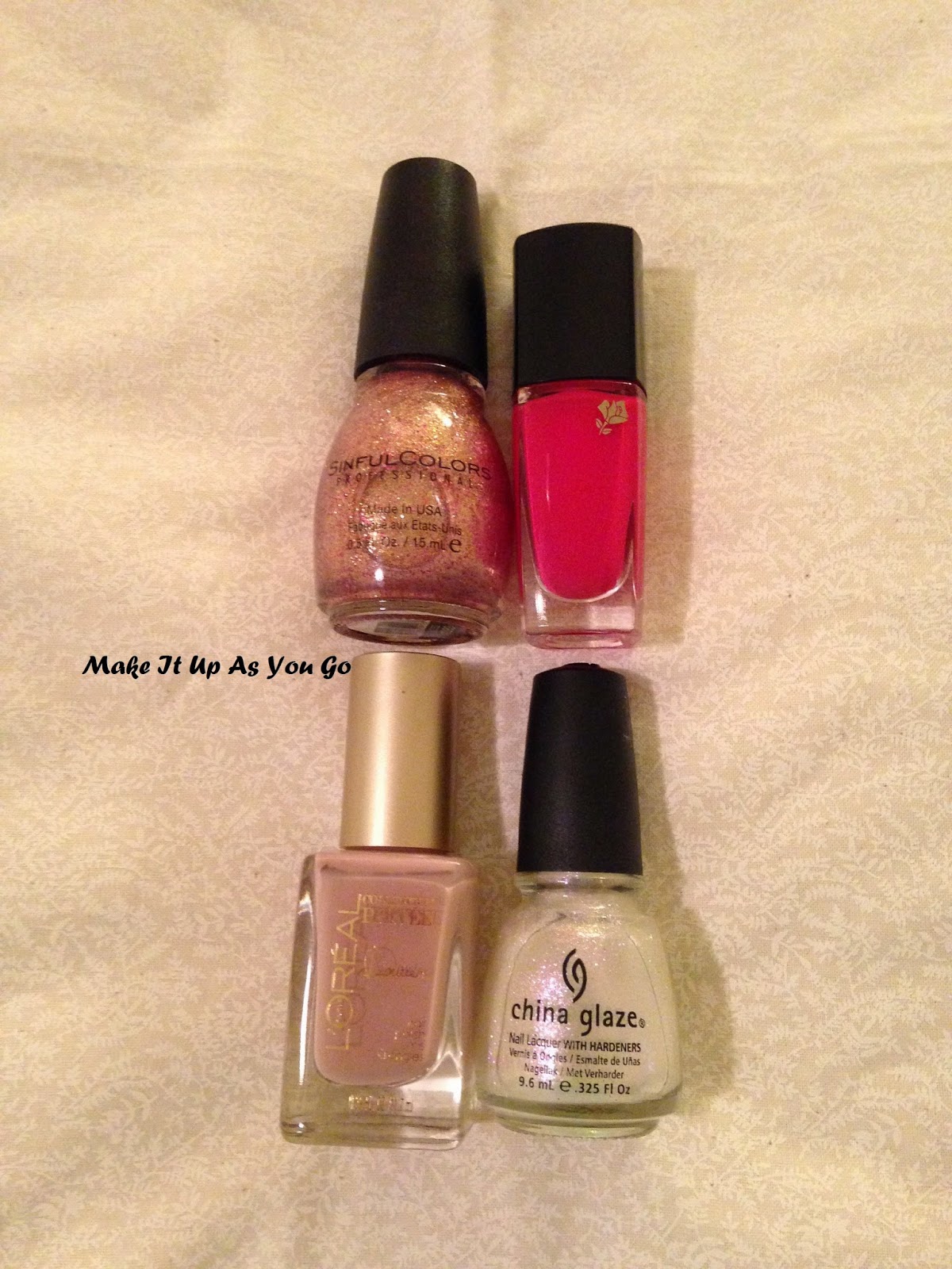 Nail Polish Change Lancôme Very In Love & Sinful Colors In Gilded