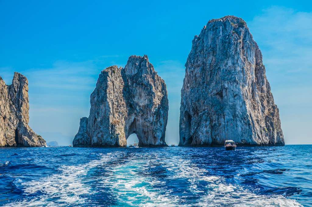 Capri island, boat tours and rentals