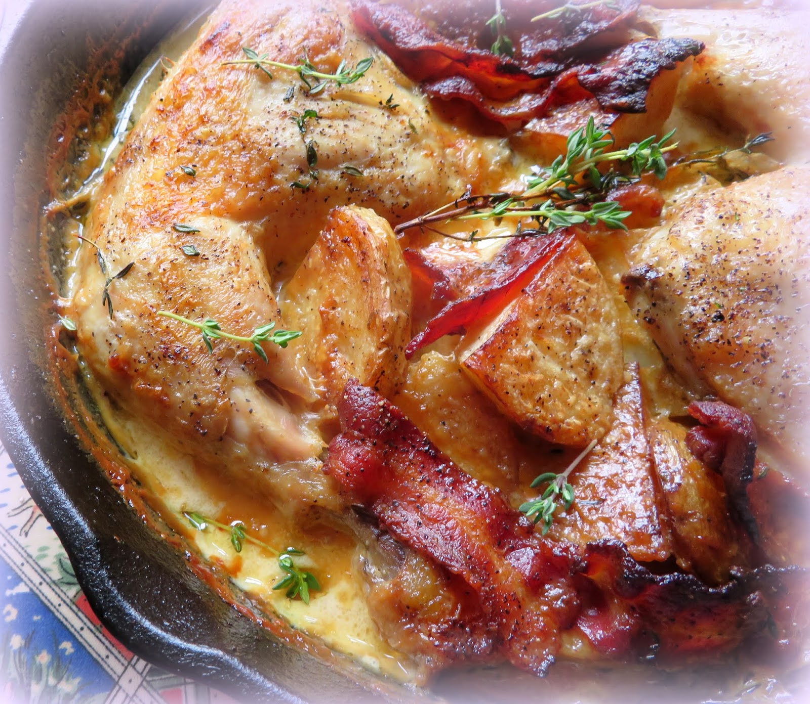 Honey Mustard Chicken & Potatoes The English Kitchen