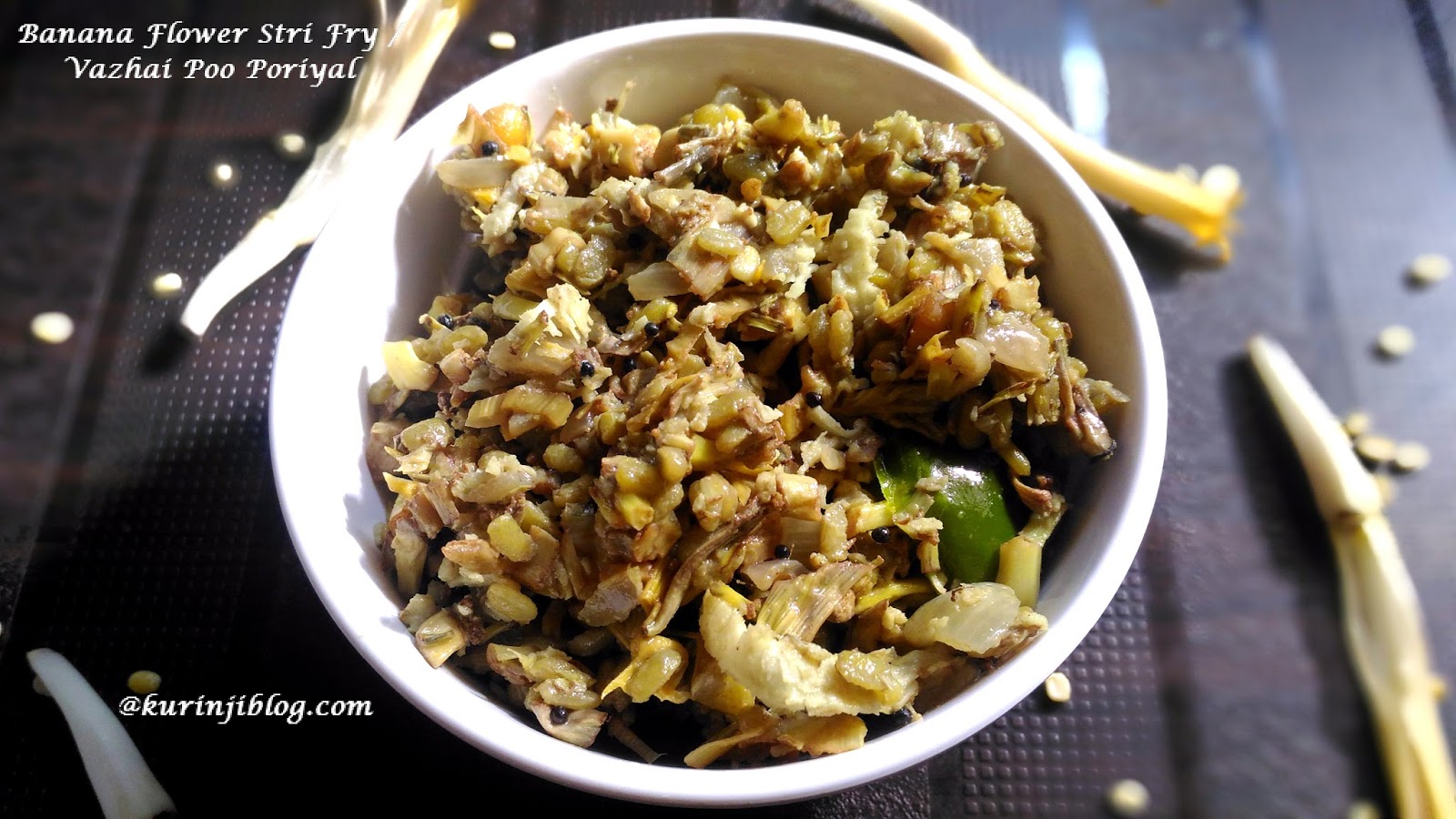 Vazhaipoo Poriyal / Banana Flower Stir Fry Vazhaipoo Recipes