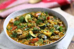  Persian Aubergine & Lentil Stew
