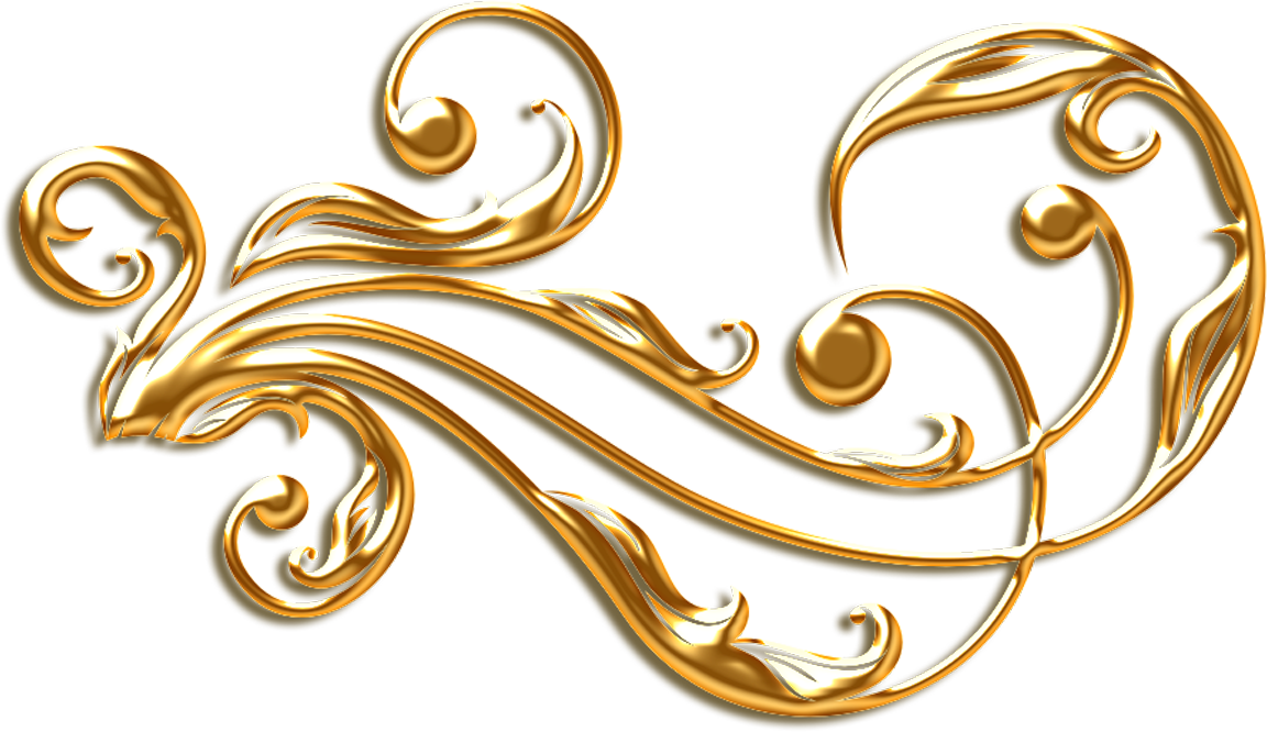 Золотистый элемент. Золотой орнамент. Золотые вензеля. Красивые завитки. Золотые узоры.