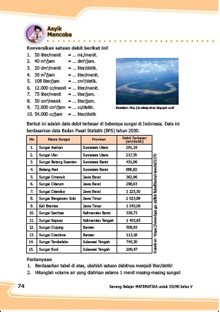 Kunci Jawaban Buku Tematik Senang Belajar Matematika Kelas 5 Kurikulum 2013 Revisi 2018 Halaman 73 74 75 - Kunci Soal Matematika