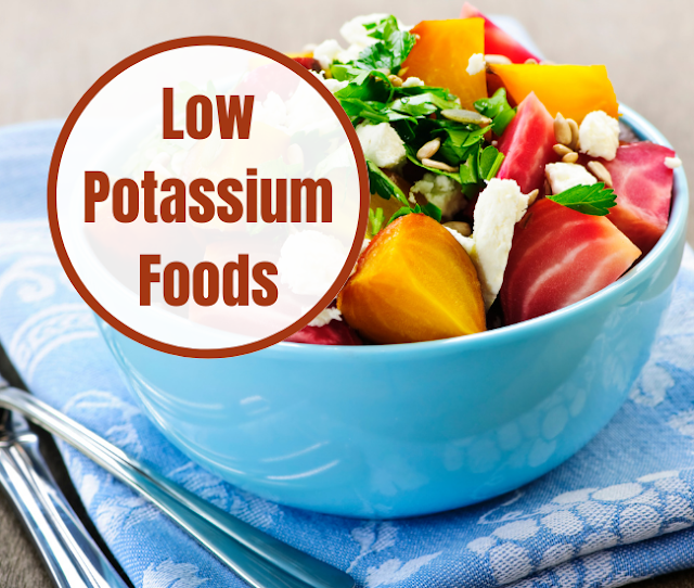Low Potassium Foods Chart