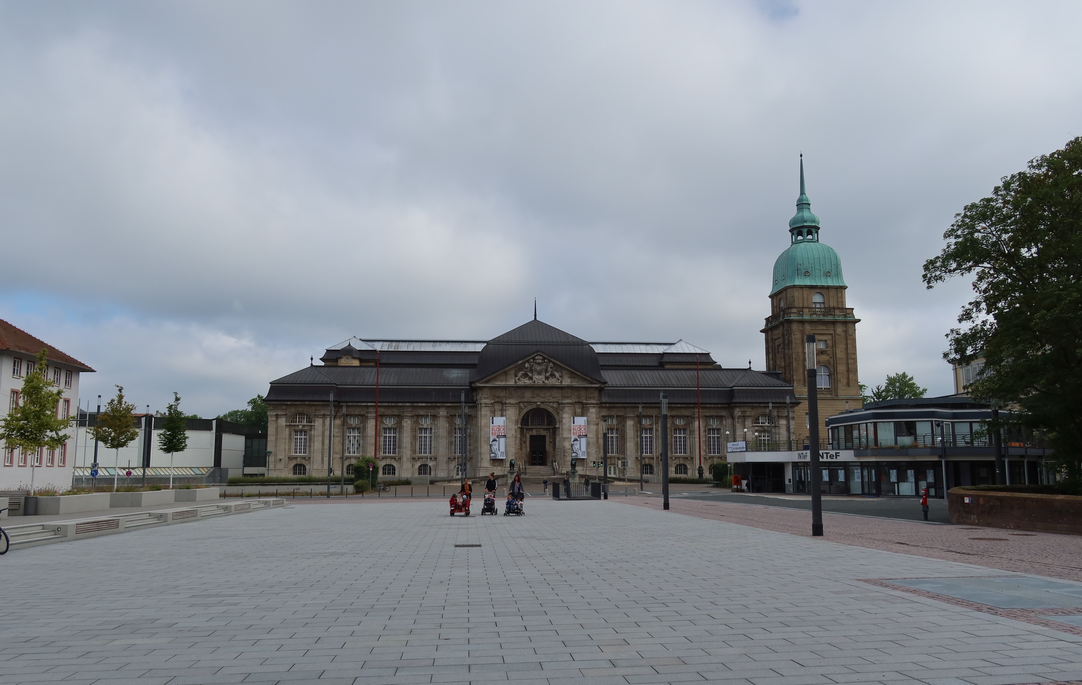 Architektur Friedensplatz Darmstadt