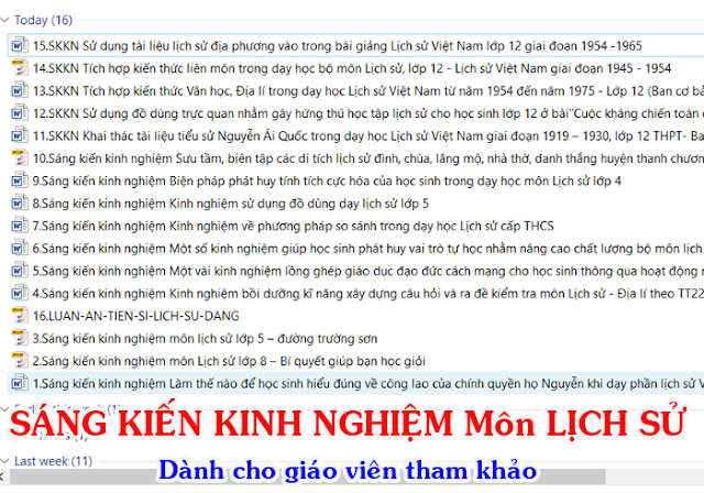 sáng kiến kinh nghiệm môn lịch sử trung học phổ thông, sáng kiến kinh nghiệm môn lịch sử trung học cơ sở, sáng kiến kinh nghiệm môn lịch sử tiểu học, lịch sử việt nam, yêu sử việt