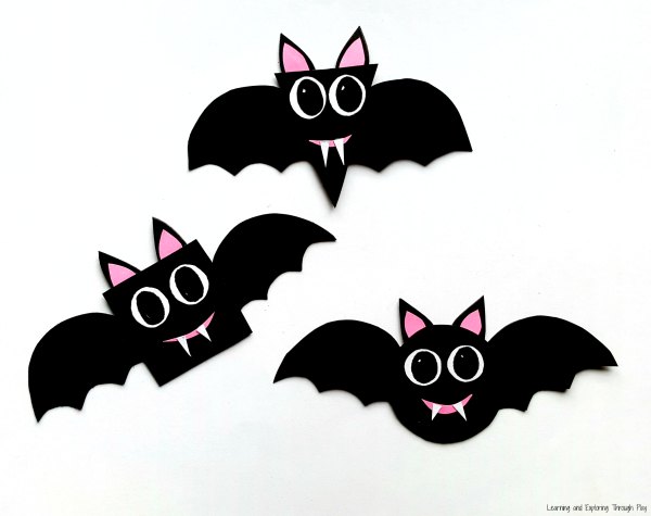 Learning And Exploring Through Play Bat Craft Printable