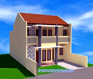 desain rumah minimalis 2 lantai type 100 luas tanah 120 m2