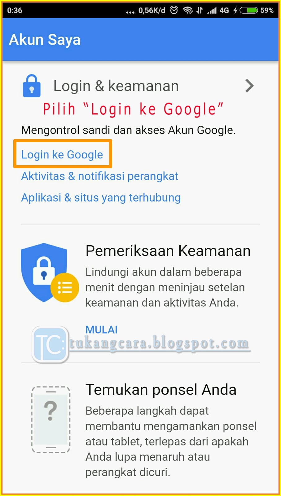 Ganti Sandi Gmail Lewat HP - Cara Ganti Kata Sandi Akun Gmail