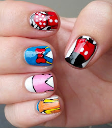 nail disney nails inspired mario stephsnails kart did mickey