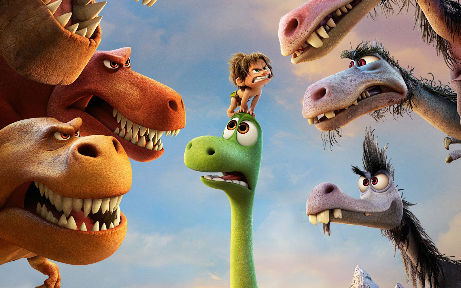 Peter Sohn's "The Good Dinosaur" (2015): The thin, green hero's journey