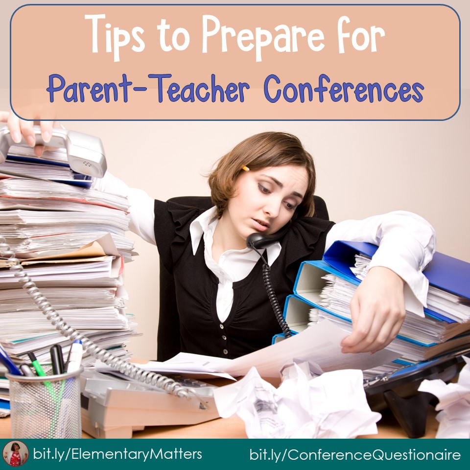 parent conferences prepare tips