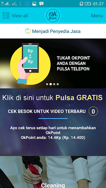 Cara Mengatasi Iklan/Video OK Bisa tidak Tayang