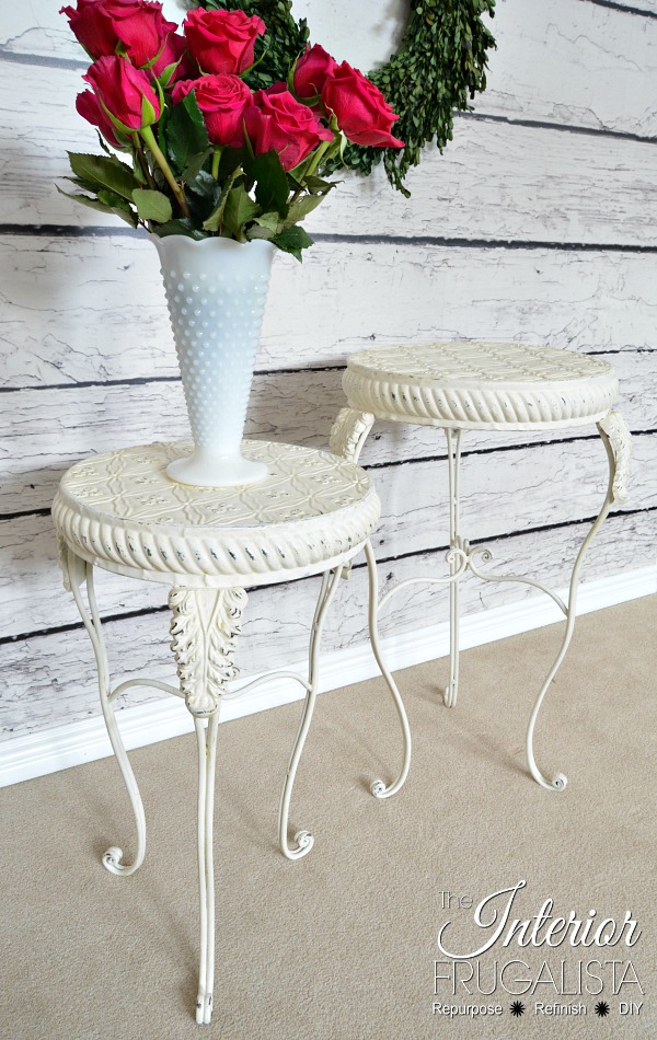 Painted Metal Accent Tables
