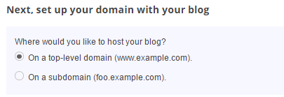 Custom Domain in Blogger