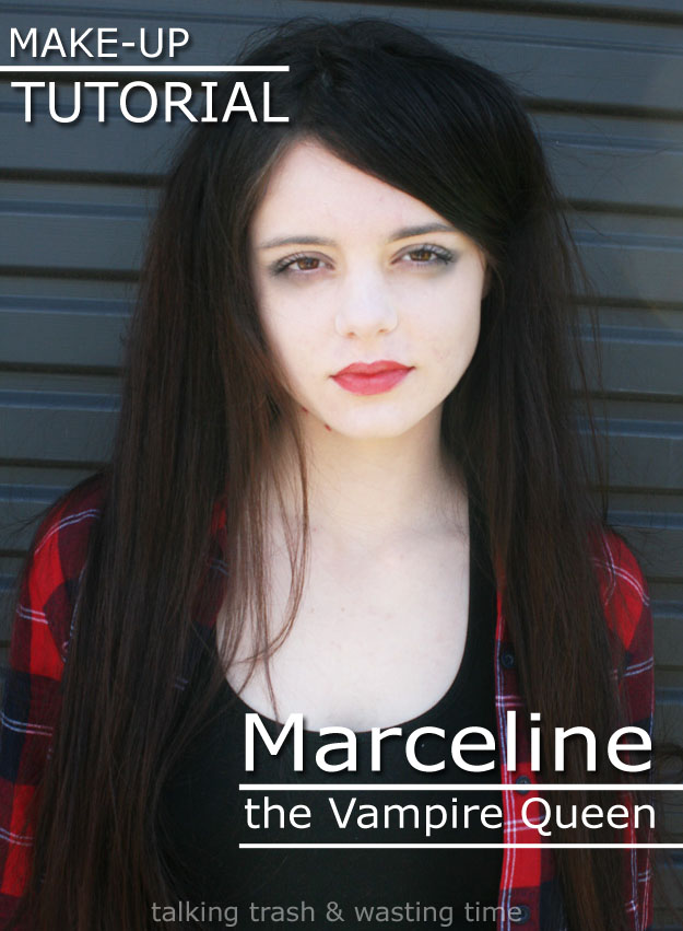 Marceline the Vampire Queen easy Make-up Tutorial