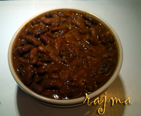 kidney beans curry