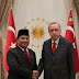 Menhan Prabowo Diterima Presiden Erdogan