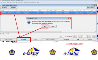 cara buat faktur pajak pengganti di efaktur