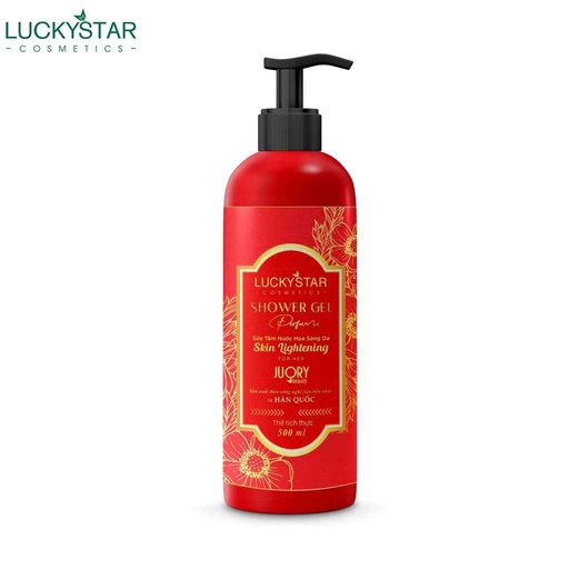 SỮA TẮM NƯỚC HOA HOÀNG GIA CAO CẤP (ĐỎ – FOR HER) 500ML – LUCKY STAR