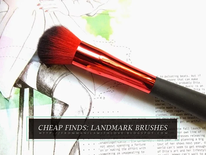 Cheap finds : Landmark Brushes