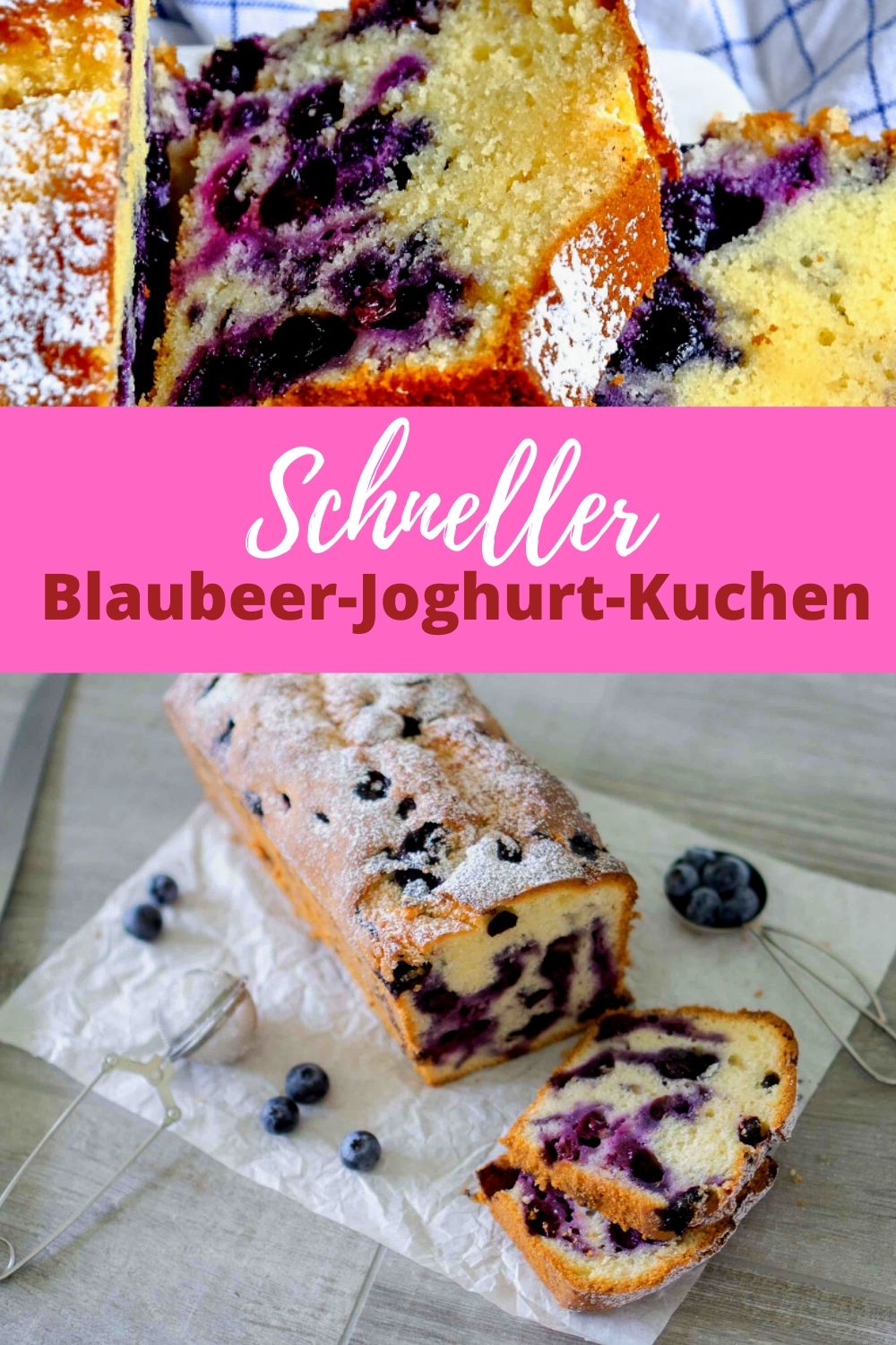 Schneller Blaubeer-Joghurt-Kuchen | New Recipe