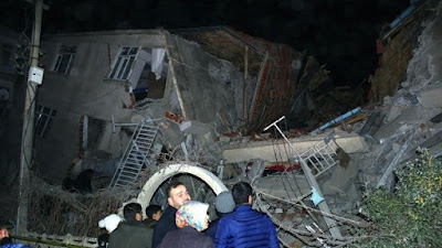 Korban meninggal Gempa Turki Bertambah Jadi 29 Orang