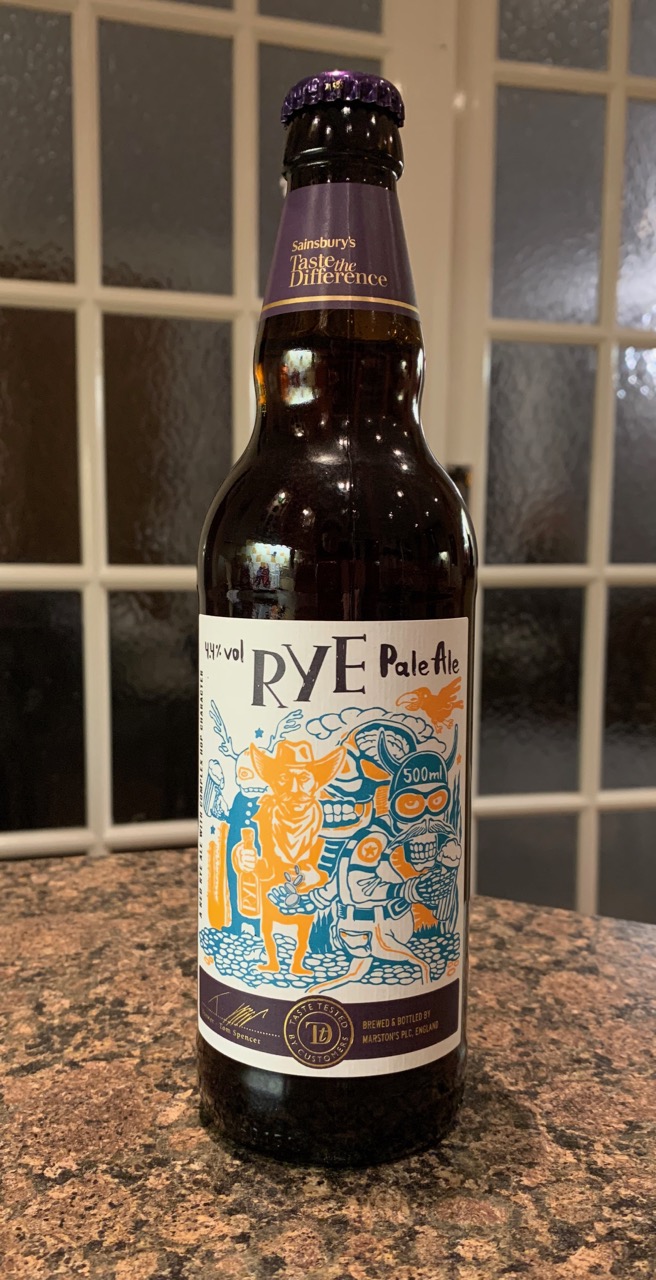 FOODSTUFF FINDS Rye Pale Ale (Sainsbury’s) By SpectreUK