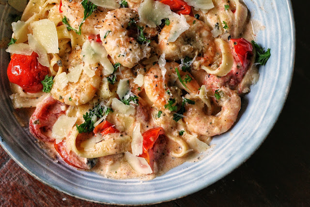 Cajun Shrimp Fettuccine Alfredo