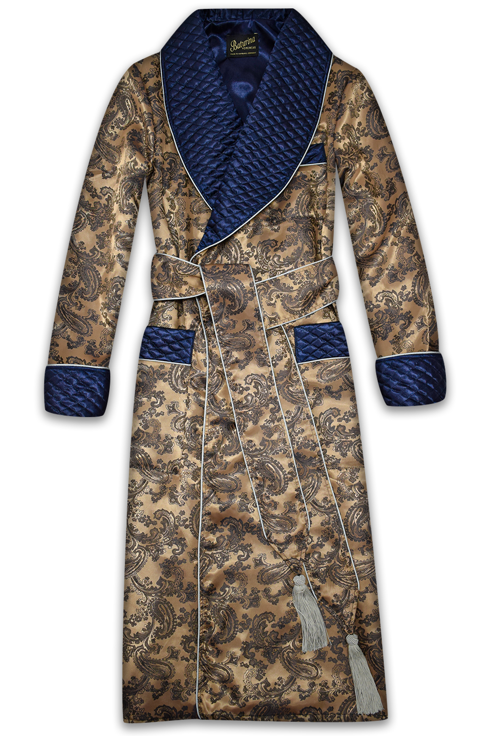 Men's Luxury Cashmere Robe | Bonsoir of London – US Bonsoir of London