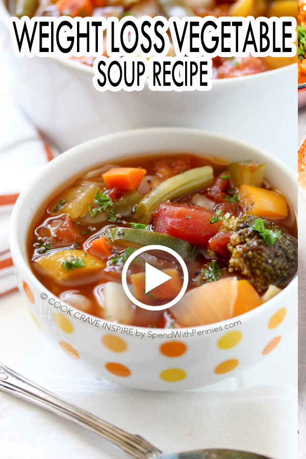 WEIGHT LOSS VEGETABLE SOUP RECIPE