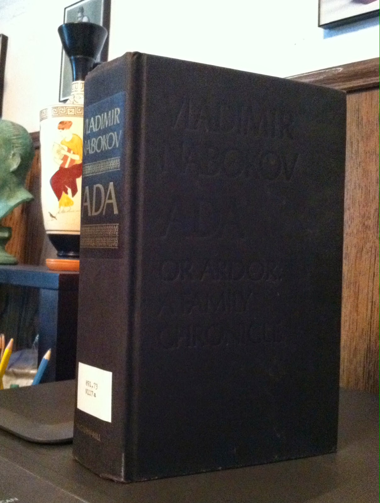 MPorcius Fiction Log: Ada or Ardor by Vladimir Nabokov