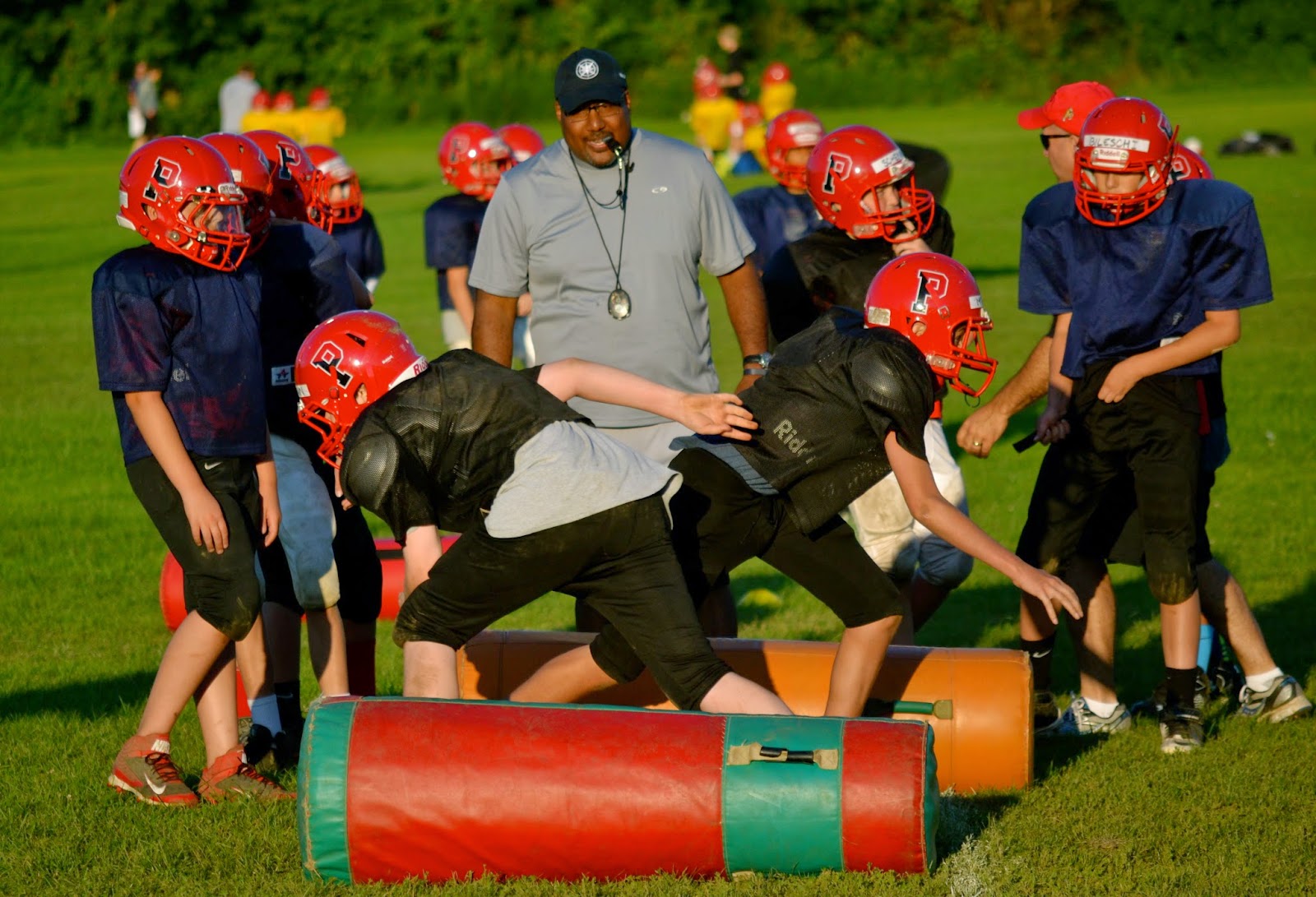 Penfield Youth Football & Cheer 2014 Pics from today's practice...Aug