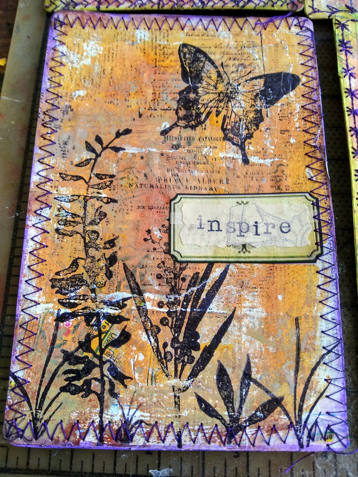 coffee & creativity Mixed Media Postcards