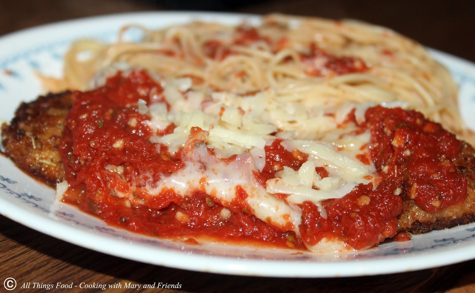 Cooking With Mary and Friends Breaded Pork Parmesan