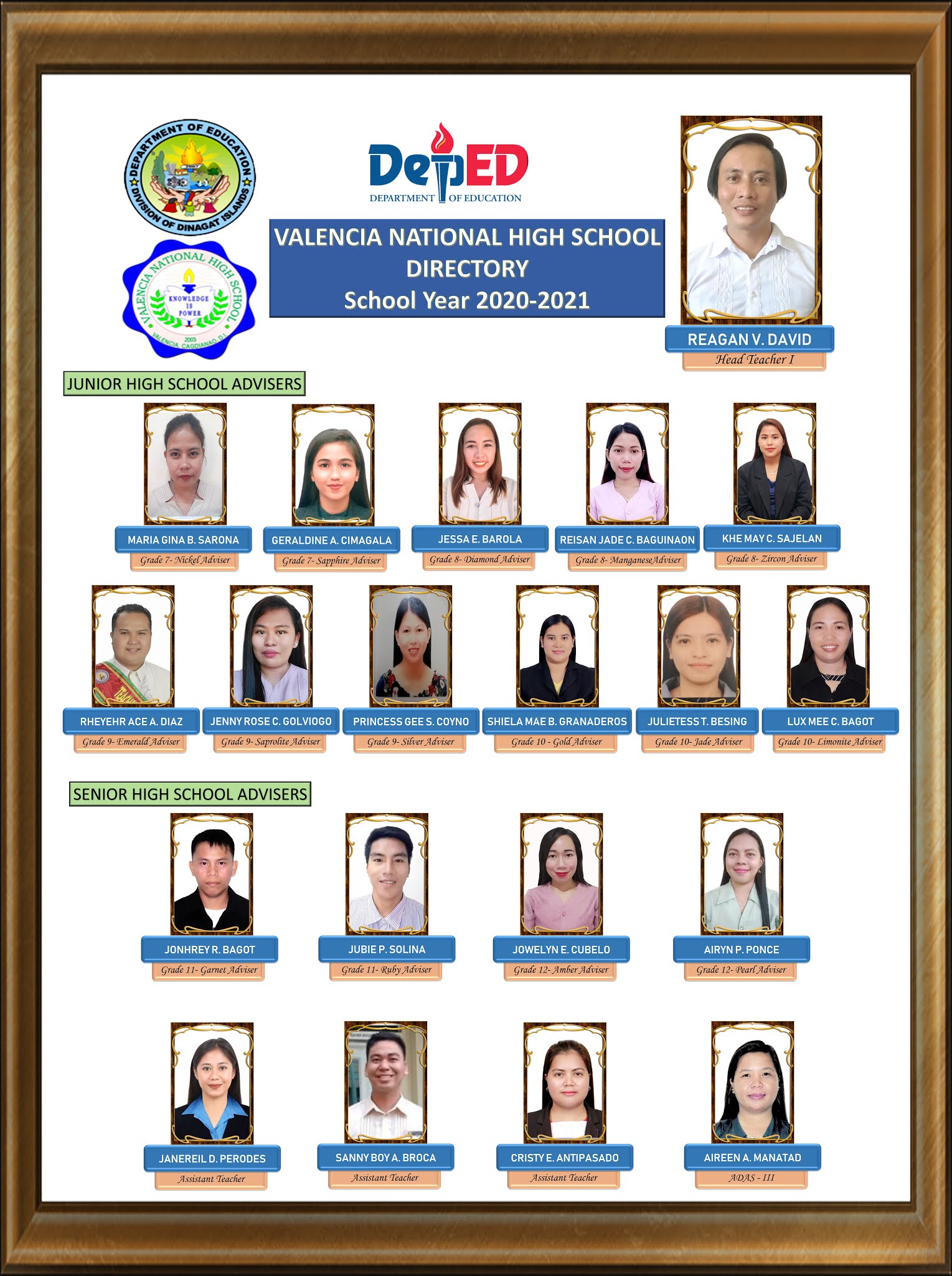 VALENCIA NATIONAL HIGH SCHOOL 317802 VNHS DIRECTORY valencia-national-high-school-317802-vnhs-directory