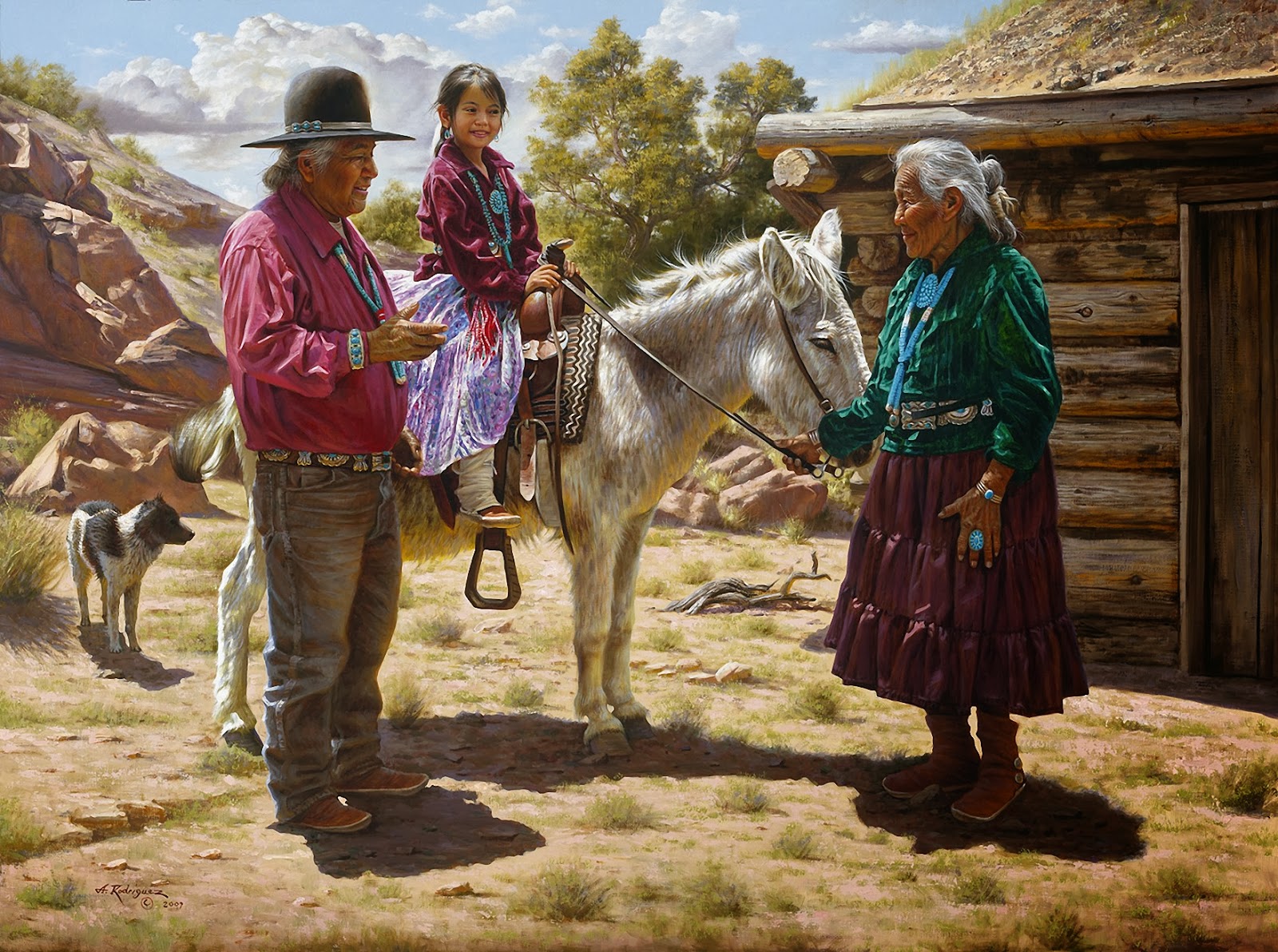 Unik Lukisan Realisme  Menakjubkan Karya Alfredo Rodrigus