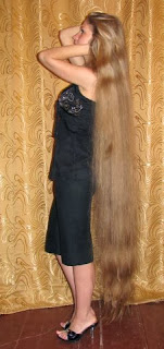 most beautiful girl floor length hair
