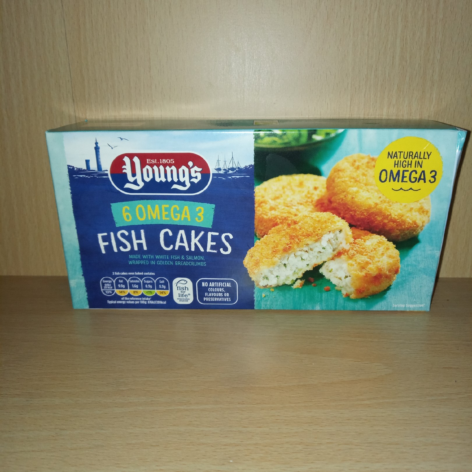 Supersupergirl's Food Reviews Youngs 6 omega 3 Fish cakes review