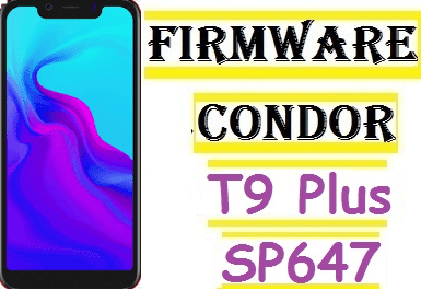 condor t9 plus sp647 firmware فلاشة رسمية