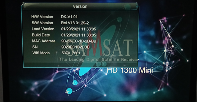 SAMSAT HD1300 1506G 1G 8M NEW SOFTWARE WITH SUNPRO & MAGICAM OPTION