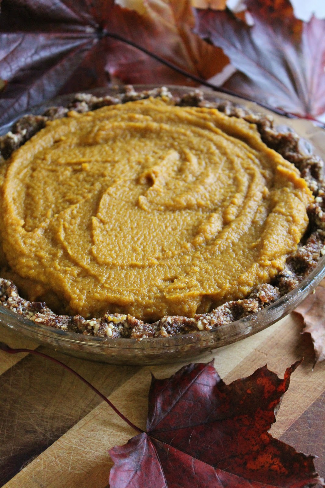 This Rawsome Vegan Life raw pumpkin pie