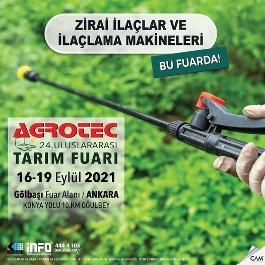 AGROTEC 24. Uluslararası Tarım Fuarı 2021