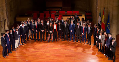 Grupo de Jóvenes Cofrades de la ciudad de Cáceres