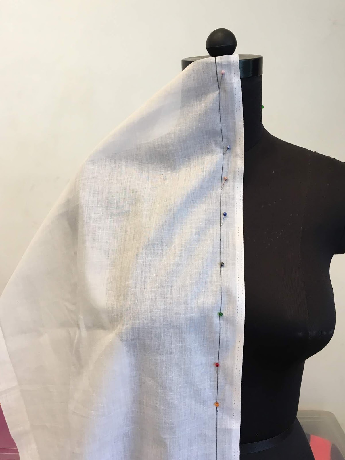 Apoorva Kumar Designs How To Drape A Basic Bodice On A Dress Form