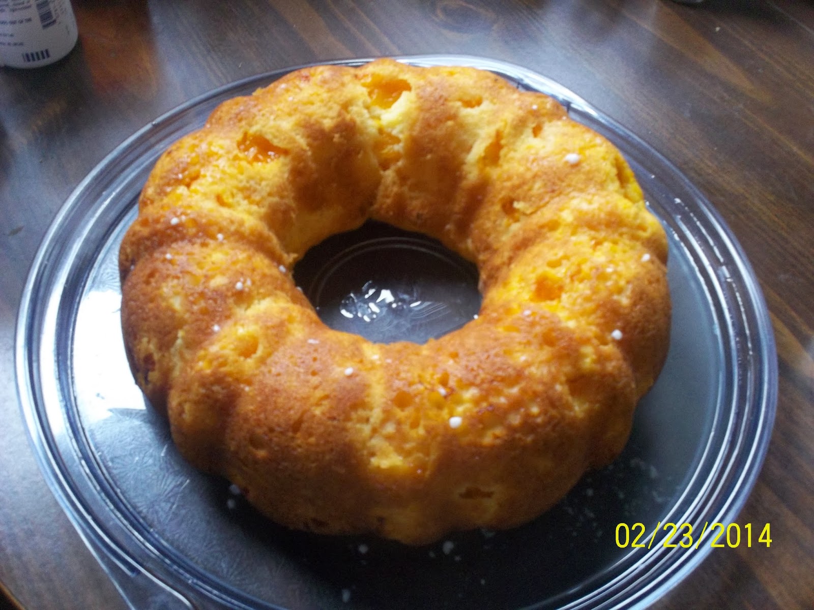 Cooking for my friends MANDARIN ORANGE POUND CAKE